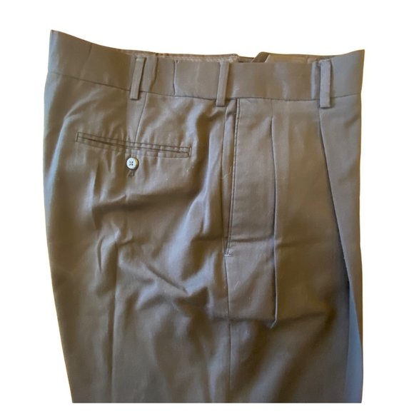 Stafford Essentials Mens 34x32 Classic Fit Pants Slacks Gray - Picture 2 of 4